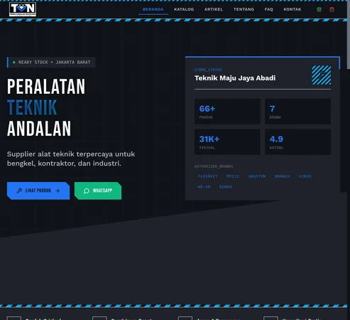 Teknik Andalan website preview
