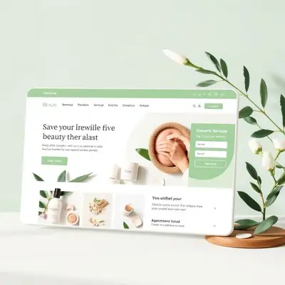 Temu Glow website preview